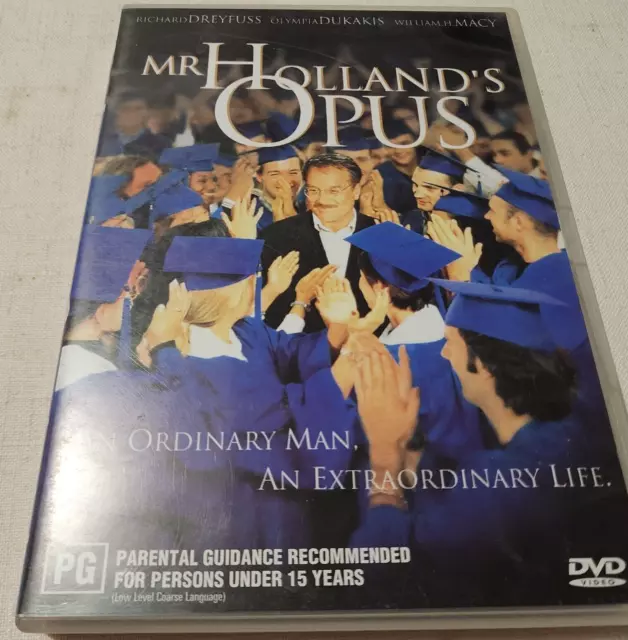 Mr Holland's Opus (DVD, 1995) Region 4 Richard Dreyfuss Free Postage