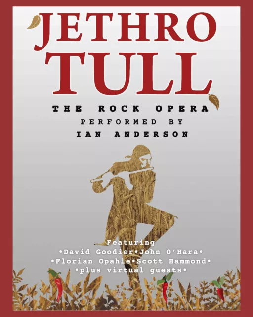 Jethro Tull Rock Opera Poster - 8x10 Color Photo