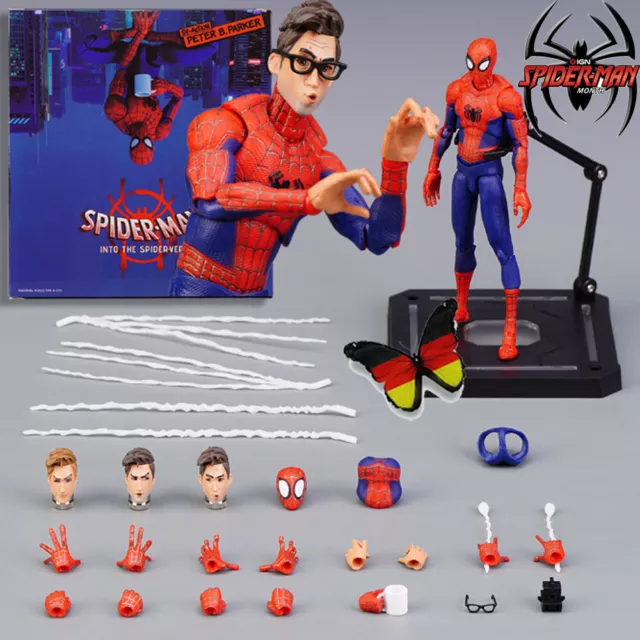 Spiderman:Into the Spider-Verse PVC Actionfigur Modell Spielzeug Geschenk No Box