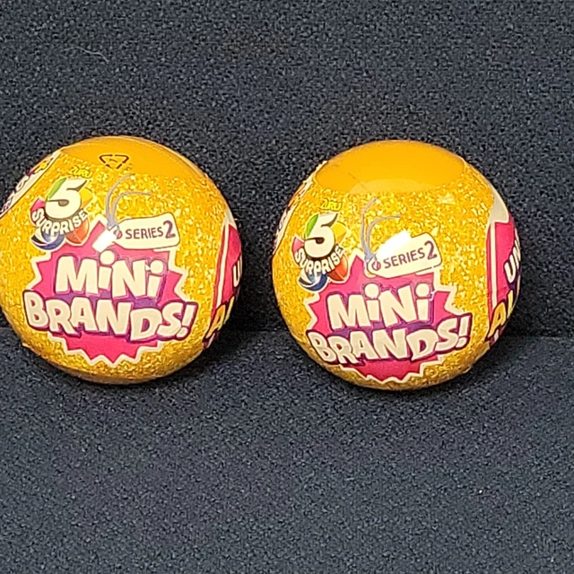 ZURU MINI BRANDS Series 2 Surprise Pack Food Display Mystery Capsule 2