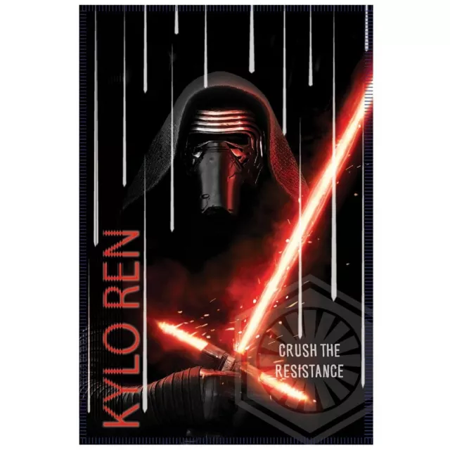 Plaid polaire Star Wars couverture enfant Disney Kylo Ren