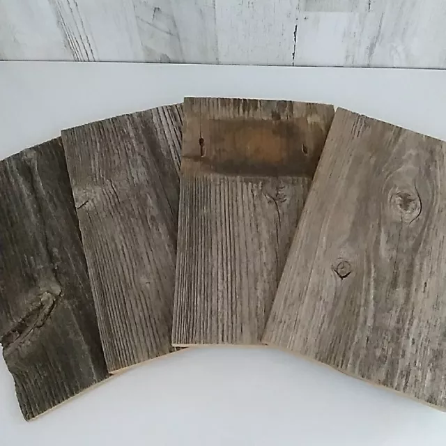 12"x7" Reclaimed Old Fence/Barn Wood Board Rustic For Crafts/Decor 1 Piece 2