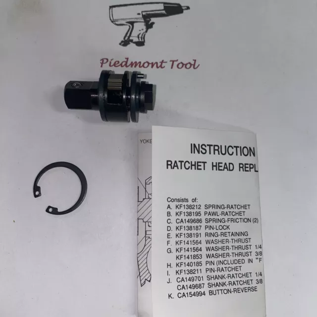 CA155035 CP  1/4” Ratchet Head Replacement Kit For CP826 Model, Part # CA155035