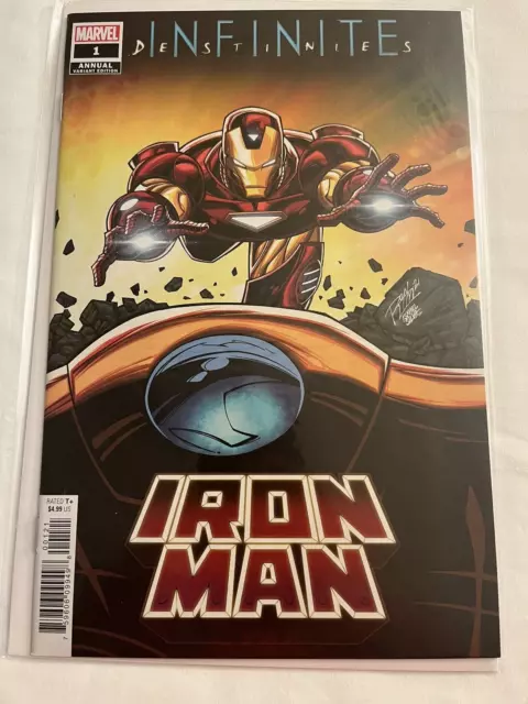 IRON MAN #1 ANNUAL Marvel Comics - VARIANT C COVER 2021 RON LIM BRAND NEW