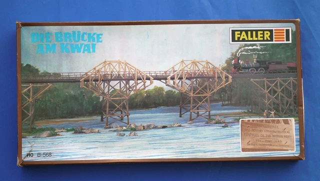 FALLER B 568 HO - Die Brücke am Kwai- von 1985 -sehr selten