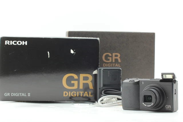 [Near MINT in Box] RICOH GR DIGITAL II 10.1MP Digital Camera From JAPAN