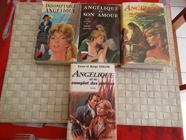 Lot 4 Angelique Par Anne Et Serge Golon Editions Trevise