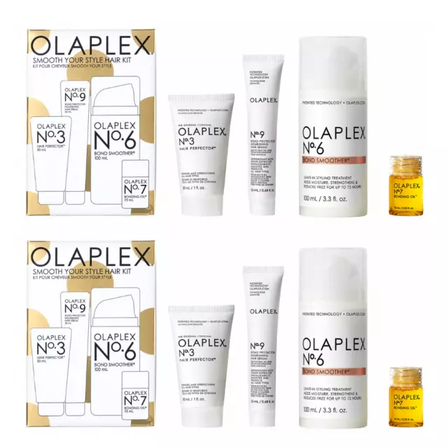 Olaplex Smooth Your Style Kit - 4 Pieces (Worth £50) x2