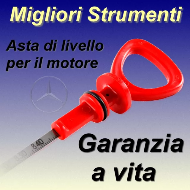 Asta di livello olio Motore per Mercedes W164 W203 W209 W211 W220 SL SLK CL CLK