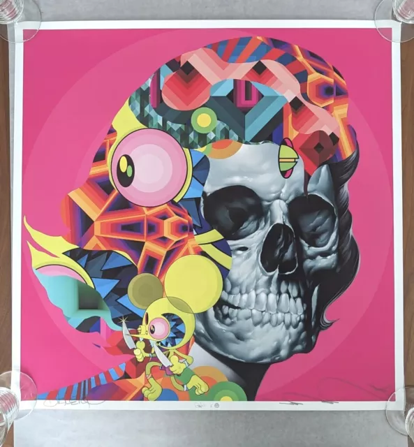 Tristan Eaton x Dalek GEMMA Skull Signed Numbered Print - Edition Of 5 Tristan Eaton x Dalek GEMMA Skull Signed Numbered Print - Edition Of 5