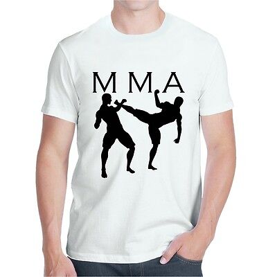 T-Shirt Mma Arti Marziali Maglietta Full Contact Lotta Combattimento T Shirt 2