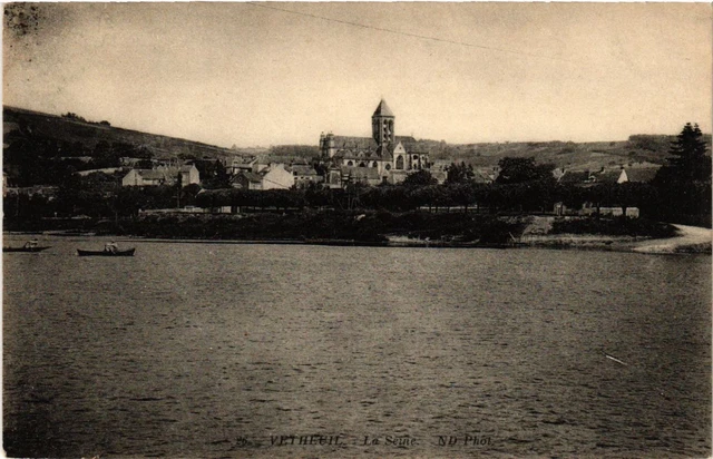 CPA VETHEUIL - La Seine (519296)