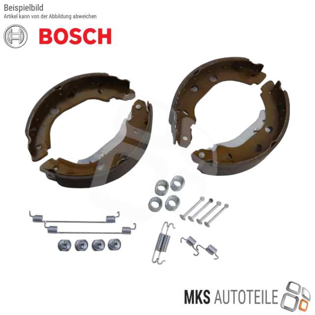 BOSCH 0 986 487 745 Bremsensatz Bremsbacken Trommelbremse für RENAULT