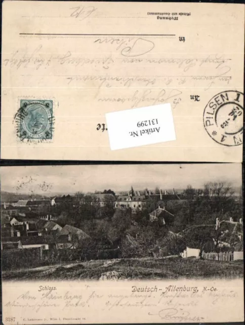 131299,Tolle AK Deutsch Altenburg Carnuntum Ortsrand 1902