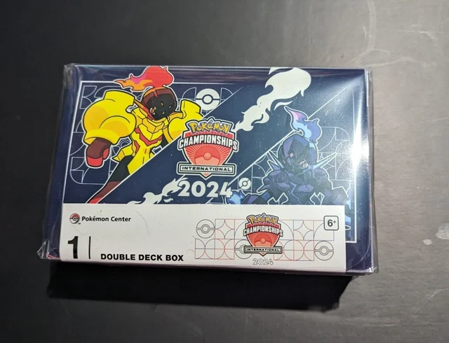 POKEMON CENTER INTERNATIONAL Championship EUIC 2024 Double Deck Box £20 ...