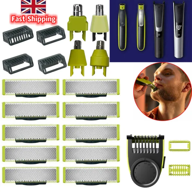 For-Philips OneBlade Razor Shaver QP2520/QP2630 Replacement Blade Head One Blade