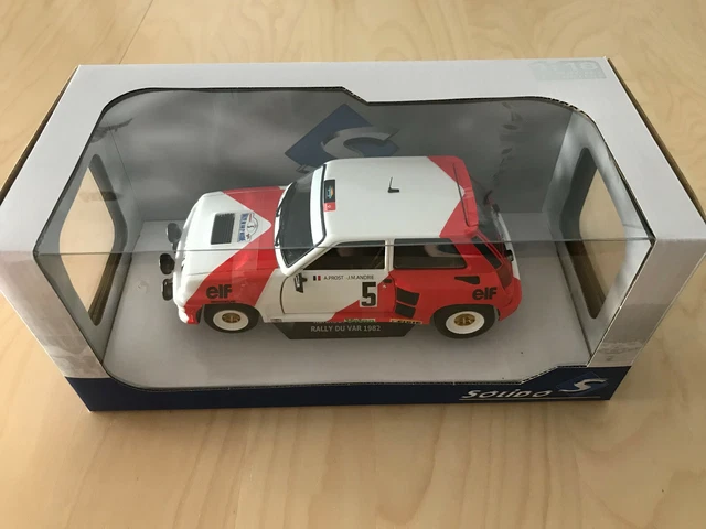 Renault 5 R5 Turbo Rallye du Var 1985 Prost Solido 1/18