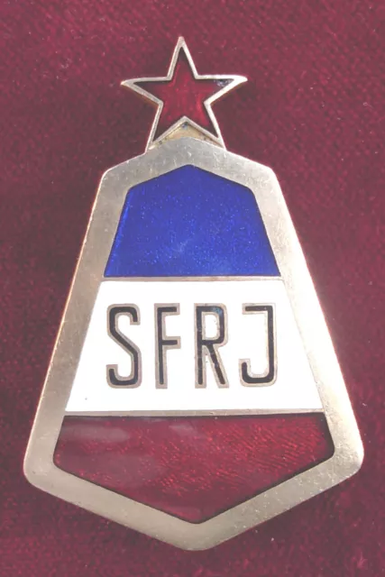 Sfrj Yugoslavia - Original Border Military Breast Badge, Order , Medal , Tito