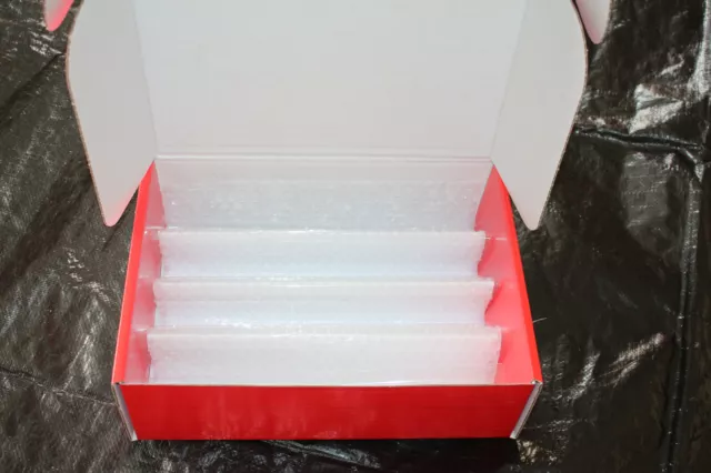 LIMA INTERCITY 125 SWALLOW COACHES STORAGE BOX IN RED  for OO GAUGE 3