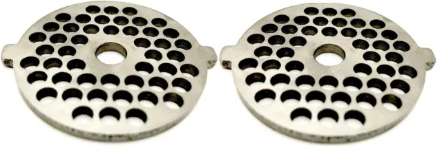 2Pack Meat Grinder Plate Disc for FGA KitchenAid Mixer Food Chopper 3/16" Holes