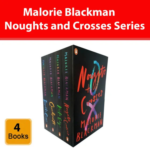 Malorie Blackman Noughts And Crosses series 4 books collection set pack NEW