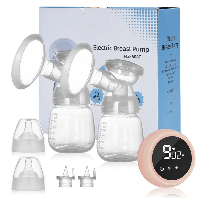 Extractor de leche eléctrico doble alimentación 9 etapas lactancia extracción leche materna