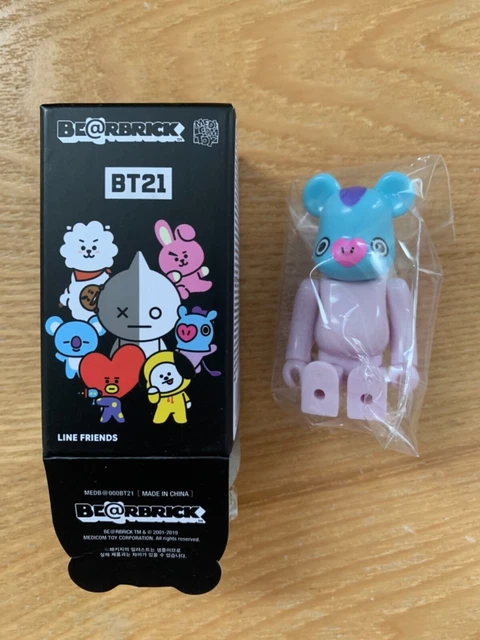 BT21 LINE FRIENDS BTS Bearbrick Be@rbrick Official Mang Figure J-Hope ...