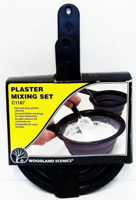 Woodland Scenics ~ New 2024 ~ Plaster Mixing Set ~ C1187