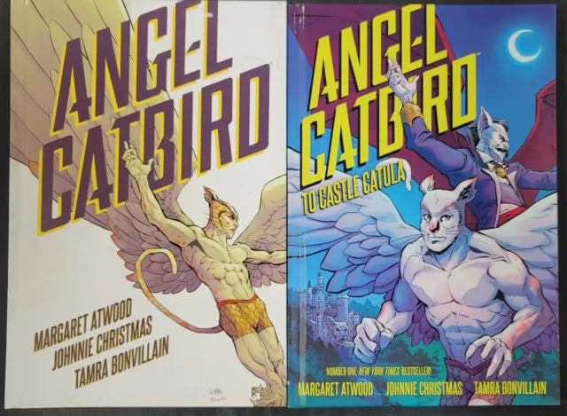 Angel Catbird Vol. 1-2 Hardcover Dark Horse Comics Lot Set! VF-NM 8.0-9.0+!