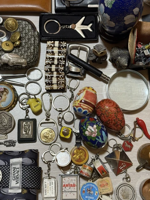 Lot D'objets Brocante – Vide-grenier, Fond De Tiroir, Vintage, Neuf, Art Populaire Français