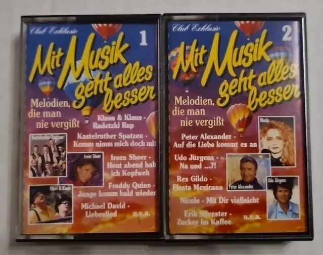 2MC ♡ Mit Musik geht alles besser ♡ MusikkassettenFolge 1 & 2 Melodien