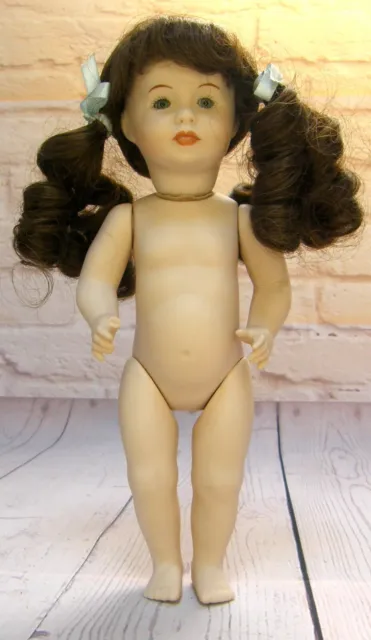 Very Cute Little SFBJ Repro Handmade Porcelain Doll 10 inches Tall 2