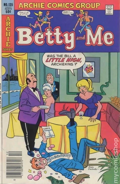 Betty and Me #125 VG 1981 Stock Image Low Grade