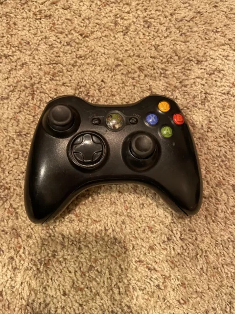 Microsoft Xbox 360 Wireless Controller Black with Nyko Power Pak
