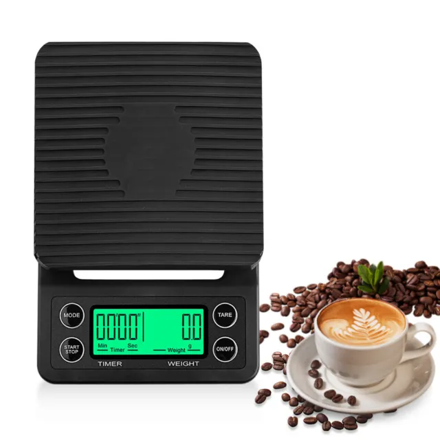 Scala da caffè a goccia 3 kg/0,1 g scala digitale da cucina con timer cucina scala intelligente