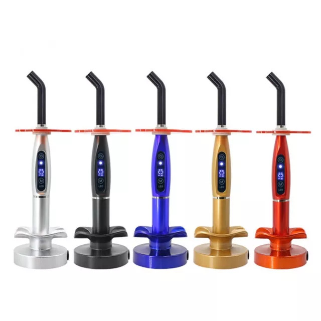 Dental Wireless Cordless LED Cure Curing Light Lamp 1500mw Tool for Dentist