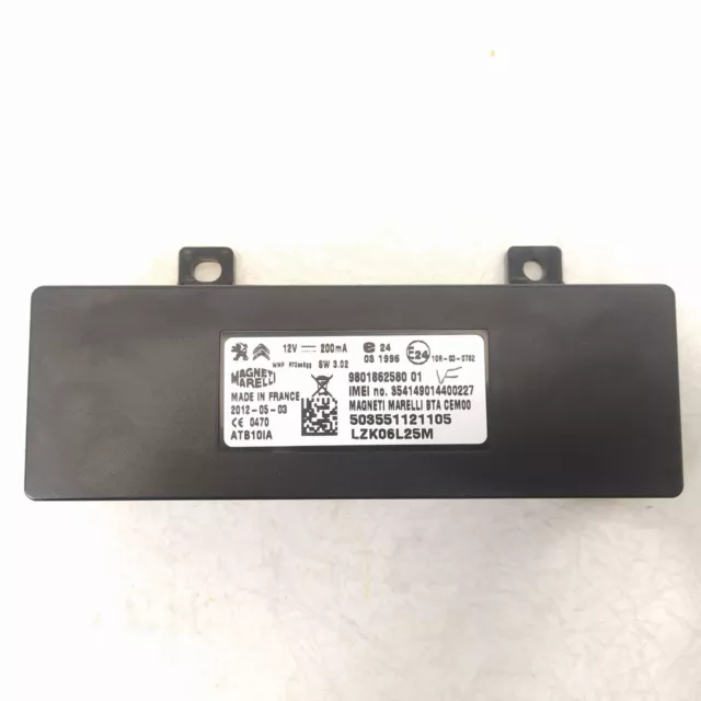 9801862580 Module Electronique / 503551121105 / 3922761 Pour Citroen Ds5 Style