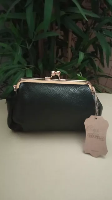 Bolsos de mujer, bolso de mano de piel auténtica para niña, dorado, negro,...