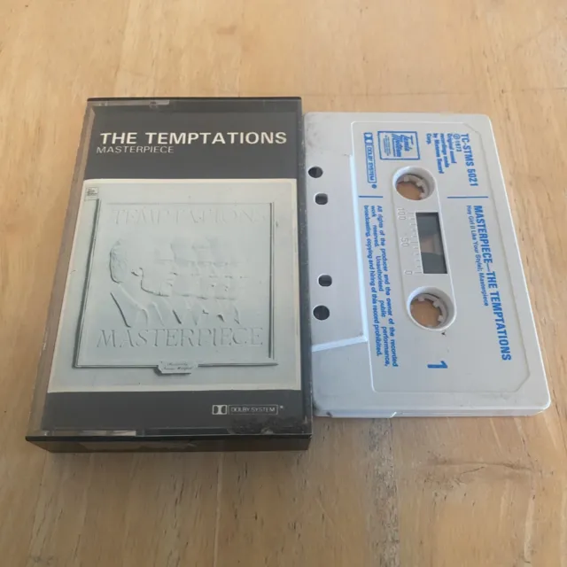 THE TEMPTATIONS MASTERPIECE Cassette Tape Funk Soul Rare