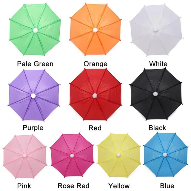 Abbigliamento Decorazione Rain Gear Giocattolo Ombrello Mini Ombrello Bambola Abbellimento