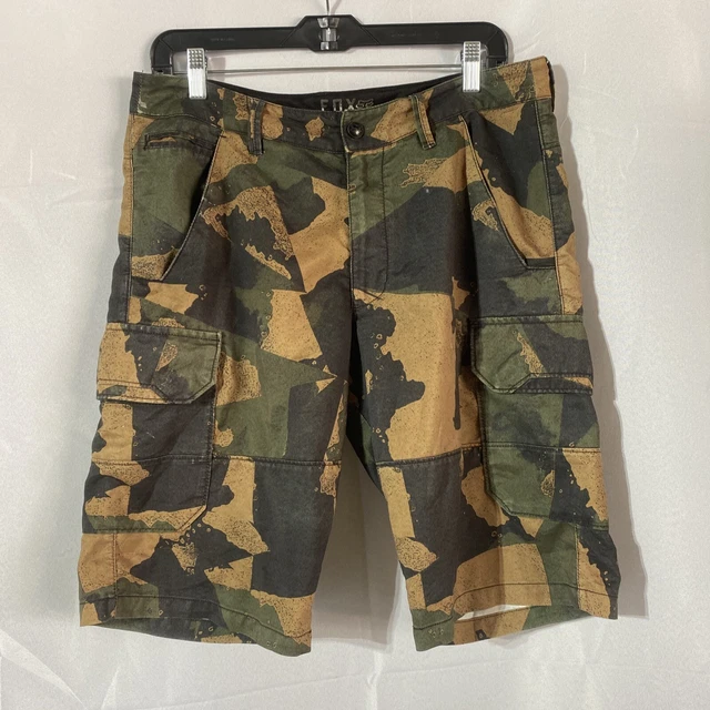 Fox Racing Board Shorts Mountain Bike Comfortable Camouflage Men’s Size 32