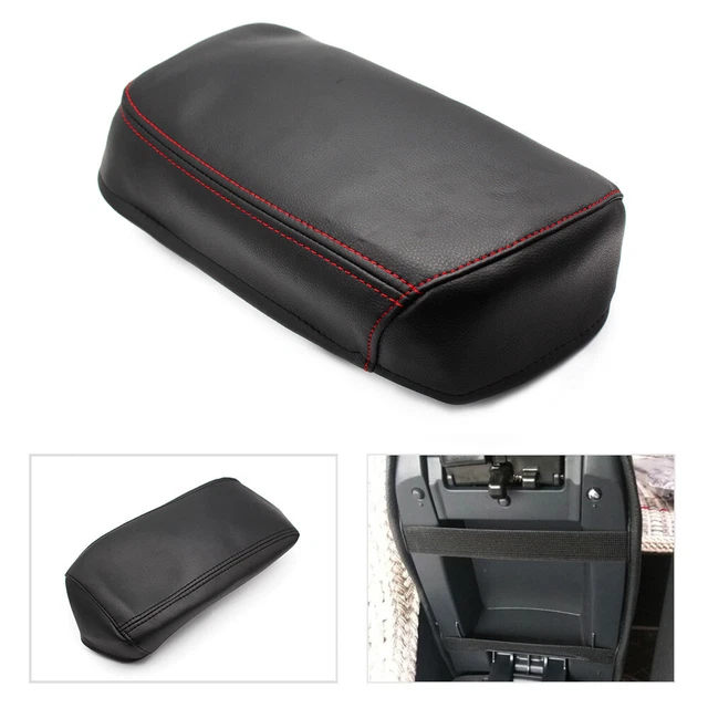 Housse De Console Centrale Pour Nissan Qashqai J12 E-Power – Noir Et Rouge