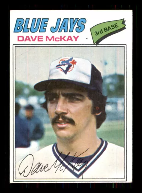 1977 Baseball Topps Dave McKay Toronto Blue Jays #377