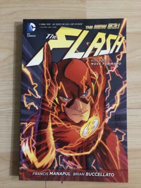 The Flash MOVE FORWARD  Vol. 1 the New 52 1st Printing DC COMICS BOOK One