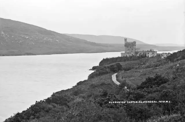 Glenveagh Castle, Co. Donegal Ireland c1900 OLD PHOTO