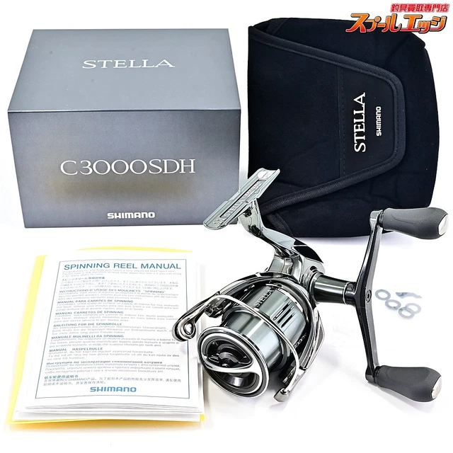 SHIMANO STELLA C3000SDH Spinning Reel 10 Double Handle 90mm