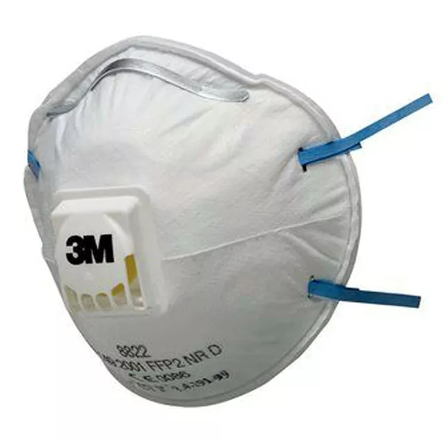 8822 Disposable-fine dust mask FFP2 (10-pack) free next day delivery