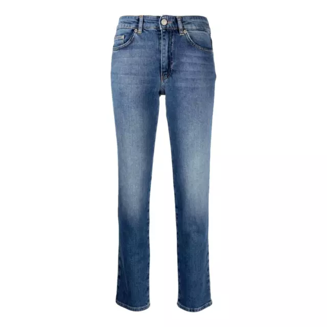Nwt Chiara Ferragni Jeans With Embroidery Denim Blue 71Cbb5R3 Cdw13