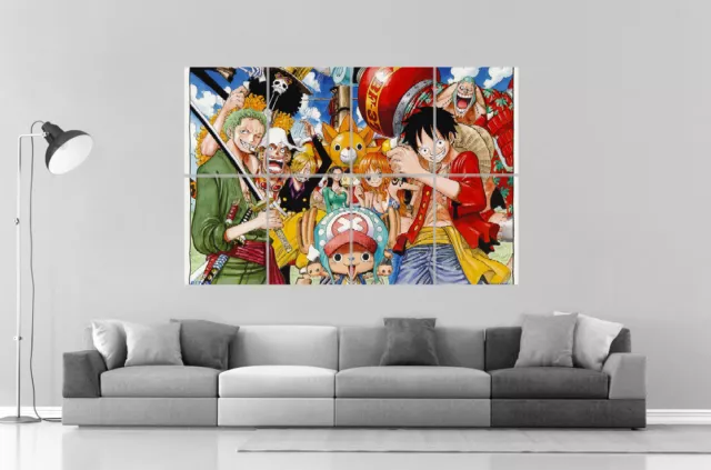 One piece 03 Wall Arte Cartel poster Grande Formato A0 Largo Print