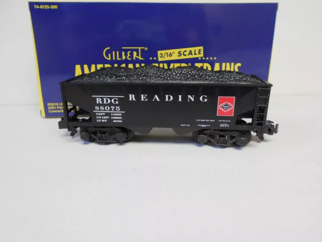 AMERICAN FLYER 6-44106 READING 2 BAY HOPPER S GAUGE AF 2 rail train  NEW IN OB 2